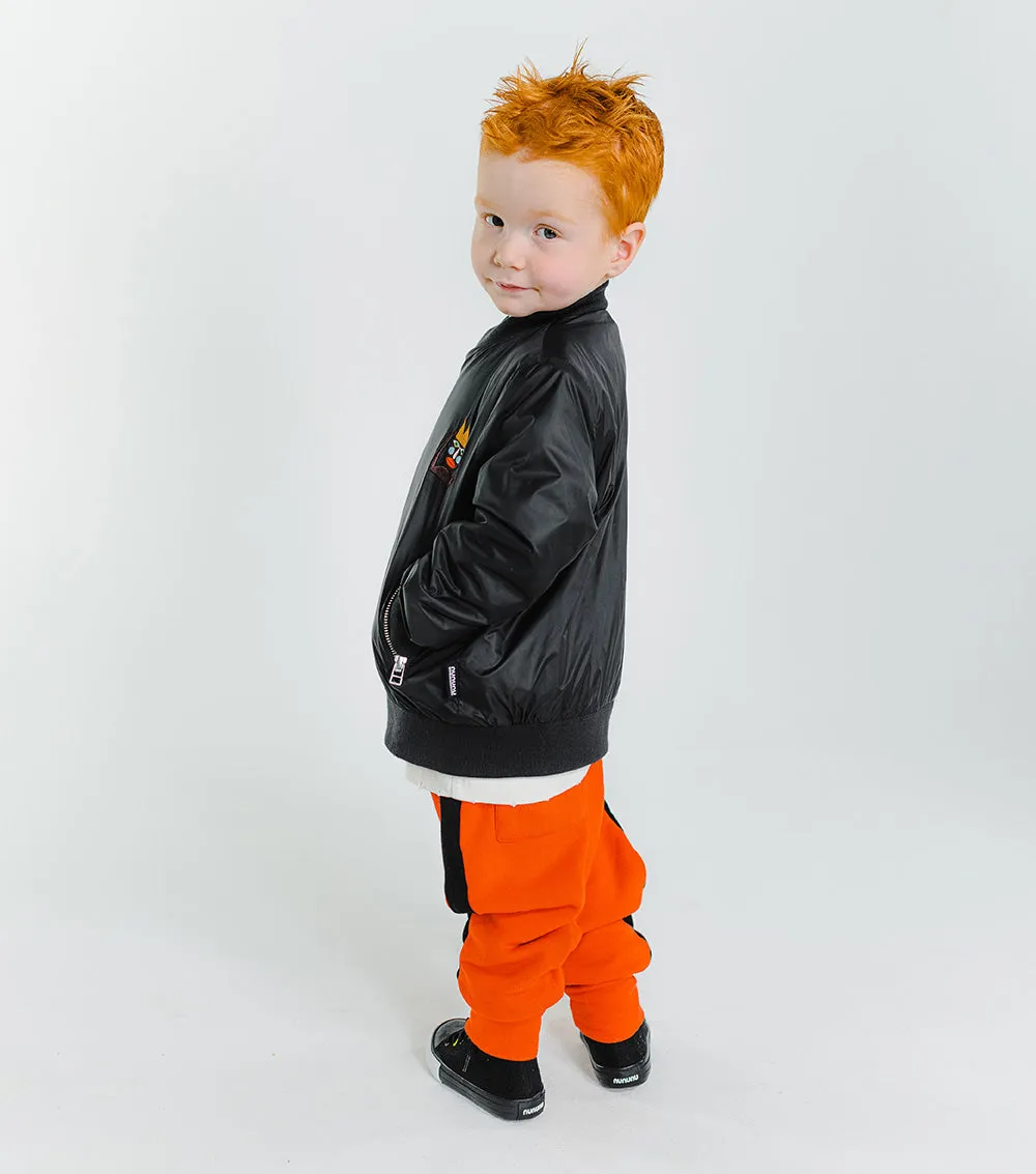 asymmetrical puffy jacket