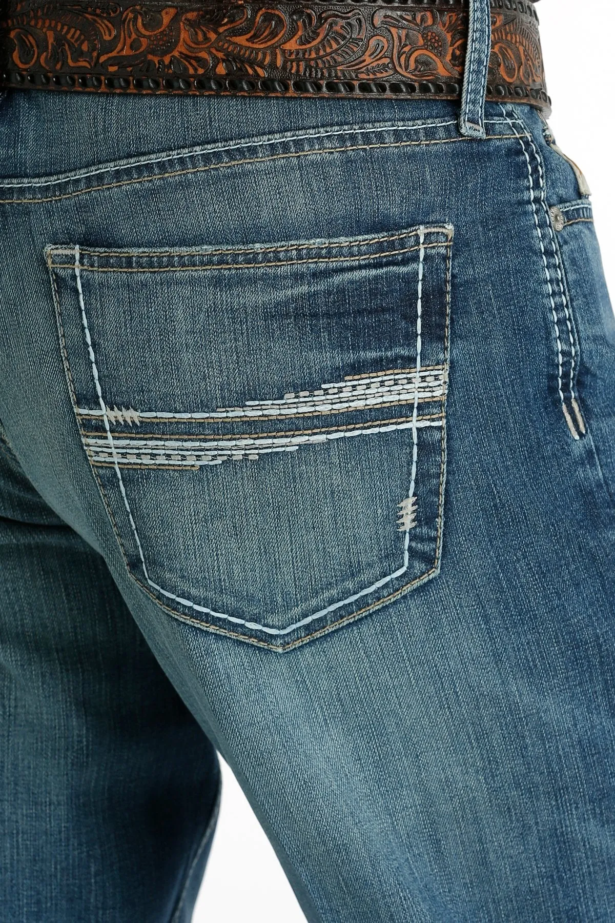 CINCH GRANT MEN'S RELAXED FIT - MEDIUM STONEWASH - MB57737001