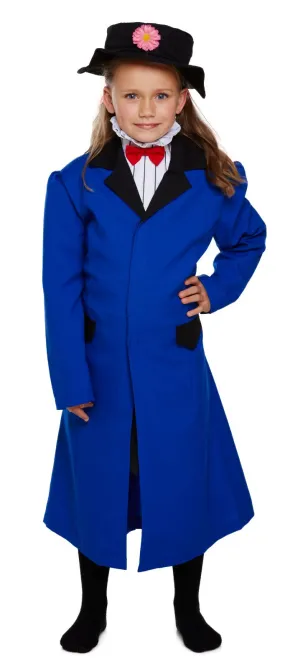 Dress Up Child Victorian Nanny Costume - Timeless Elegance for Imaginative Play