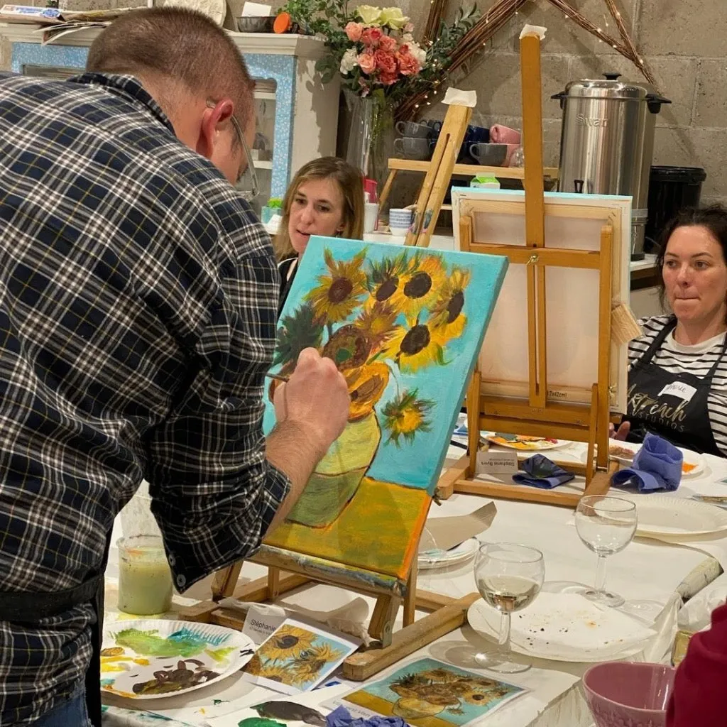 Friday Art Night - Bob Ross special "Winter Frost": 7th February