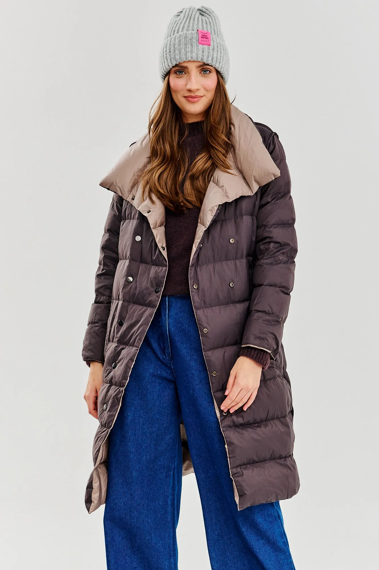 Frosty Thunder double-sided winter coat
