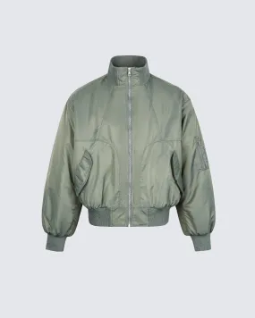 Modern Insulated Bomber Jacket – Warm and Stylish