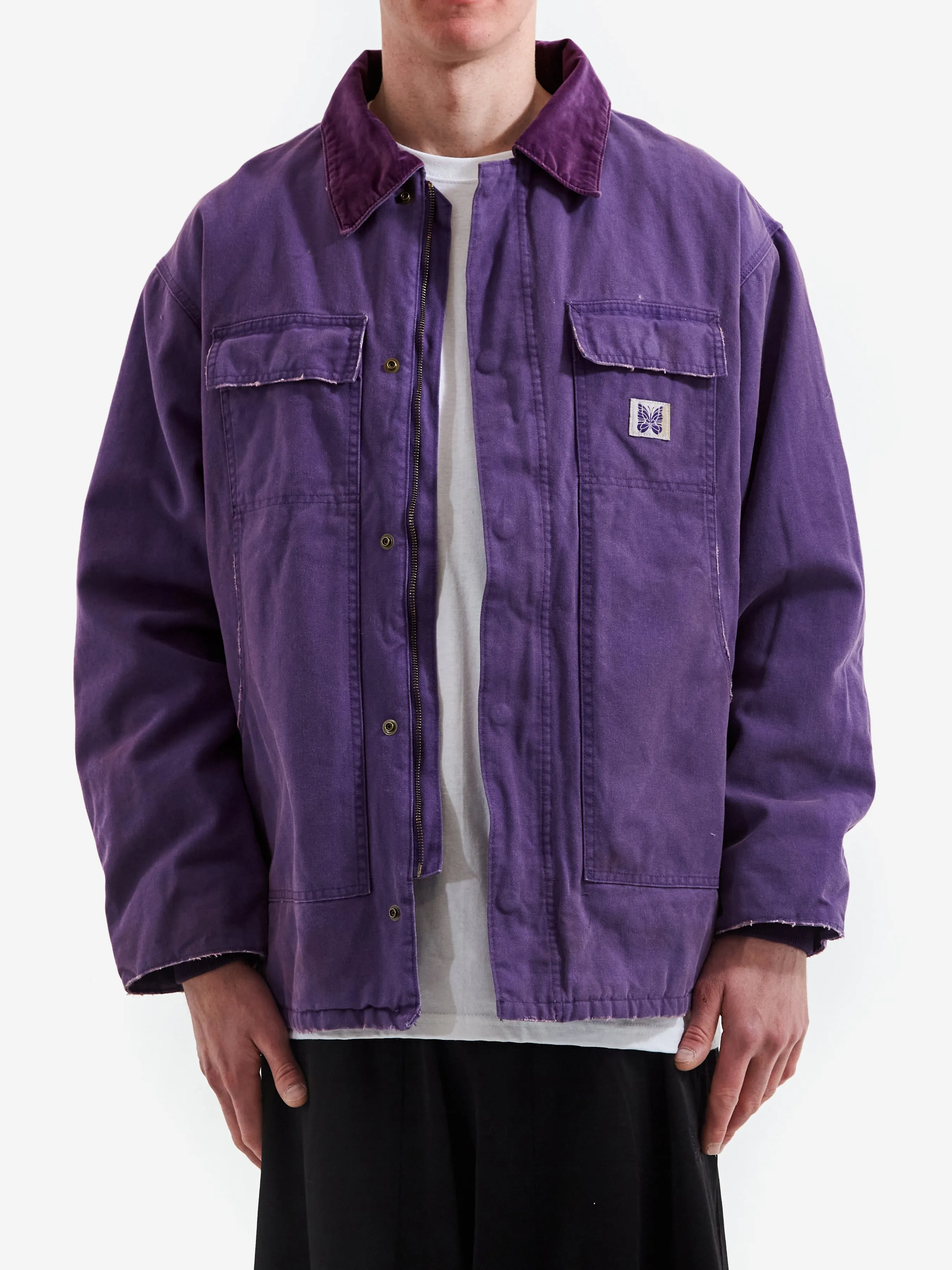 Needles Lumberjack Coat - Purple