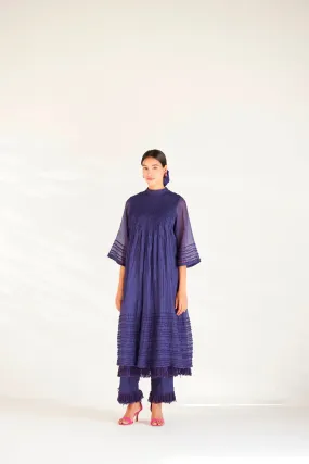 PLUM PURFLE DRESS