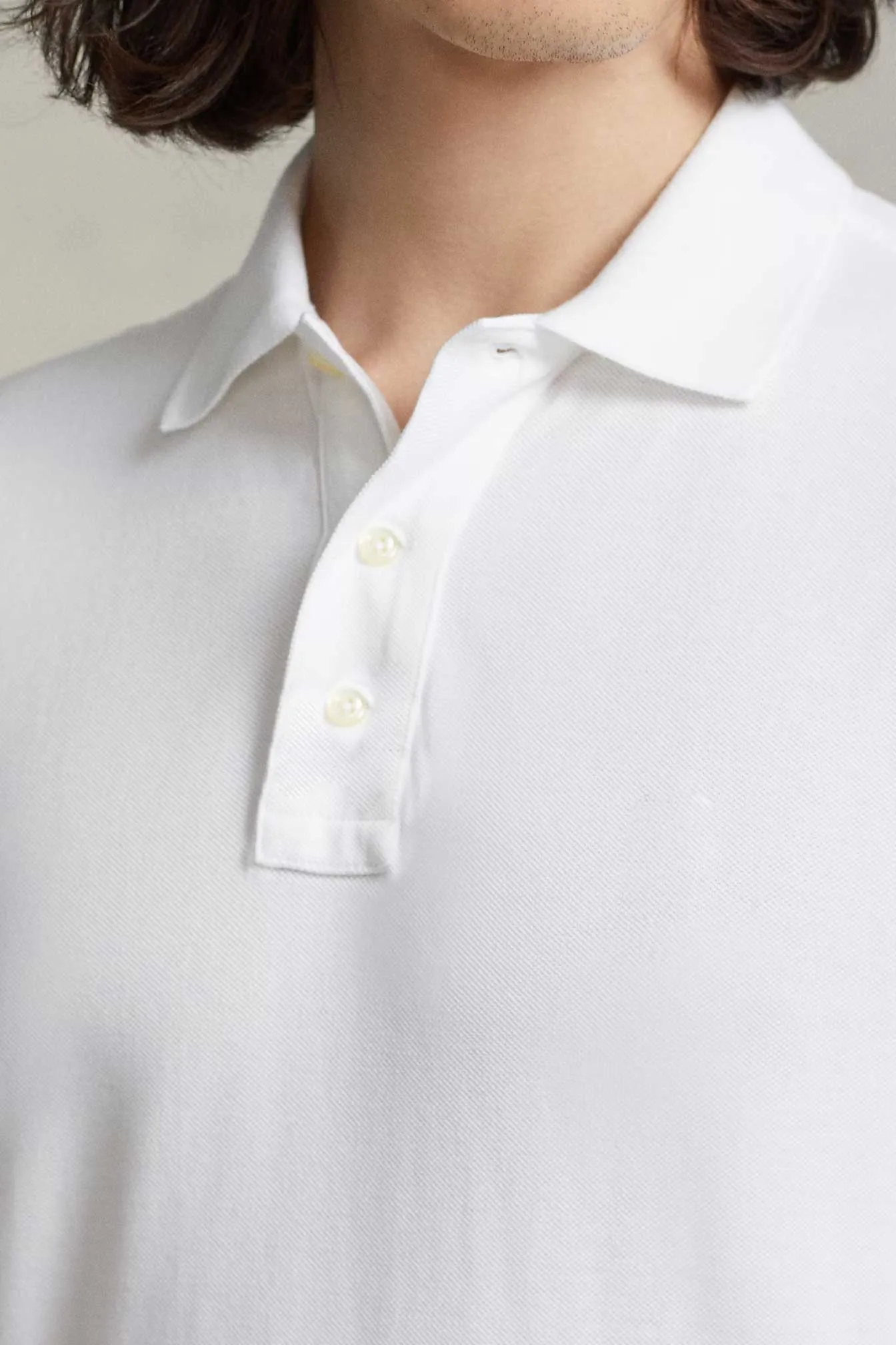 Polo Republica Men's Long Sleeve Pique Polo Shirt