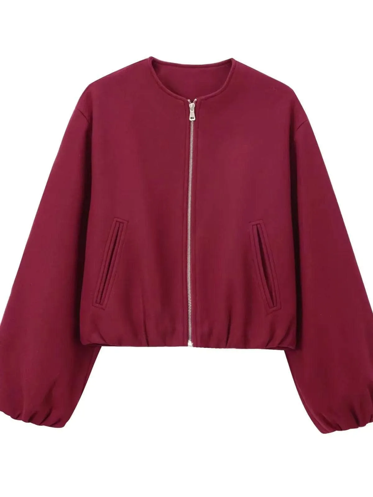 Retro Women's Soft Bomber Jacket