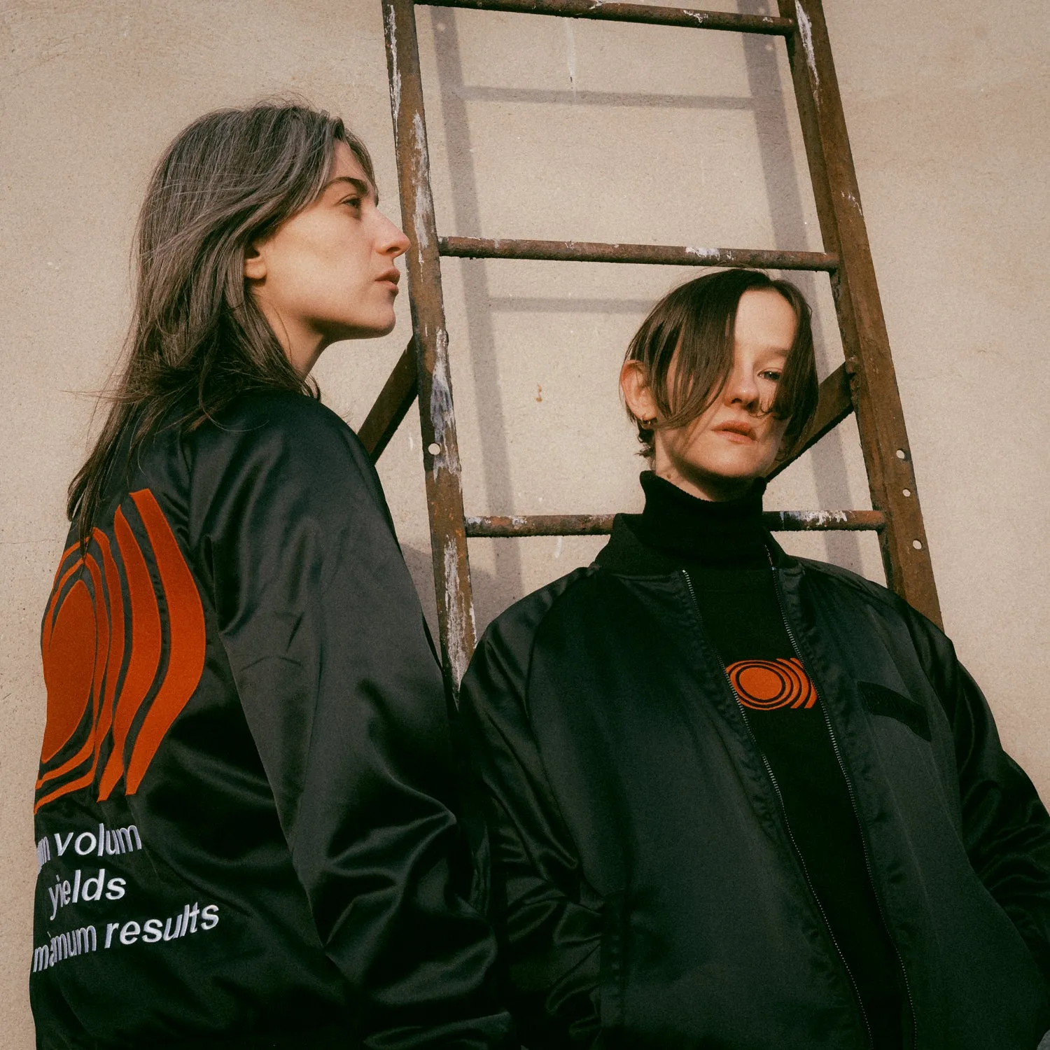 SUNN O))) "MVYMR - Black/Black" Custom Embroidered Bomber Jacket
