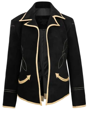 Western & Co. Rodeo Ready Suede Blazer