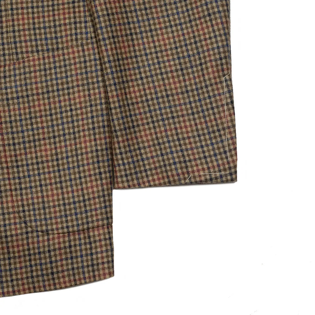 x Sartoria Carrara: Sport coat in Holland & Sherry tan gunclub check wool 9/10oz