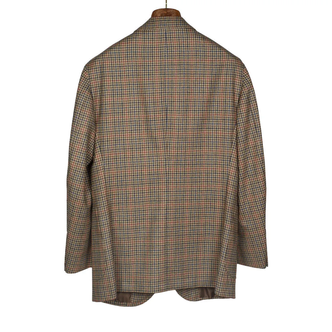 x Sartoria Carrara: Sport coat in Holland & Sherry tan gunclub check wool 9/10oz
