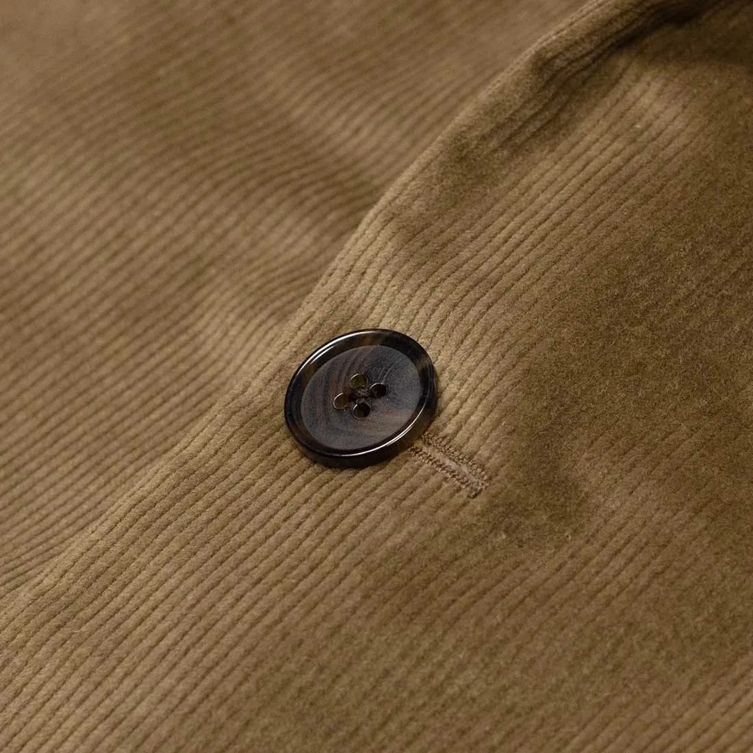 x Sartoria Carrara: Sport coat in tan Loro Piana cotton and wool corduroy (separates)